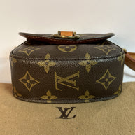 Louis Vuitton St Saint Cloud Bebe Mini Nano Crossbody Umhängetasche Monogram