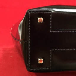 Große Salvatore Ferragamo Damen Handtasche schwarz