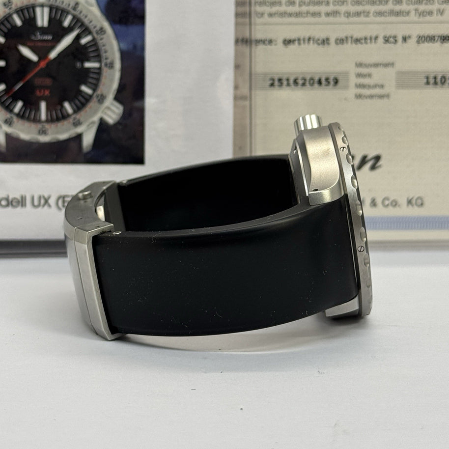 Sinn Spezialuhren UX EZM 2B Hydro 403 Diver Chronometer 44mm Stahl Fullset