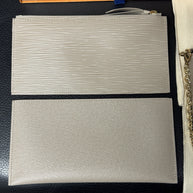 Louis Vuitton M68758 Pochette Felicie Epi Leder Beige Taupe Umhängetasche