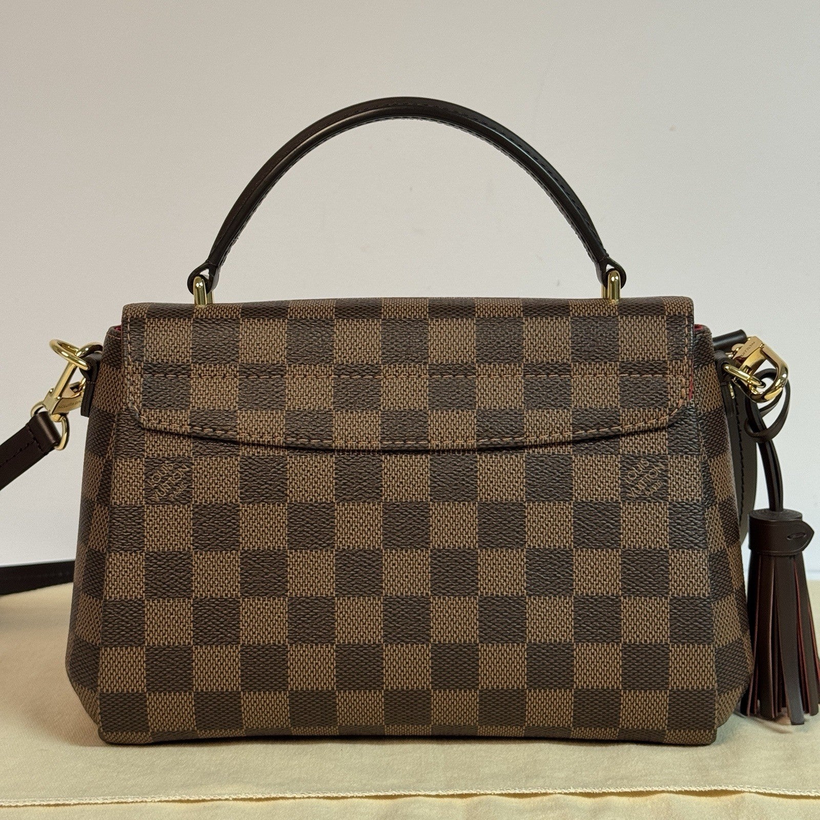 Louis Vuitton N53000 Croisette Damier Ebene Umhängetasche Rechnung 2022 wie NEU