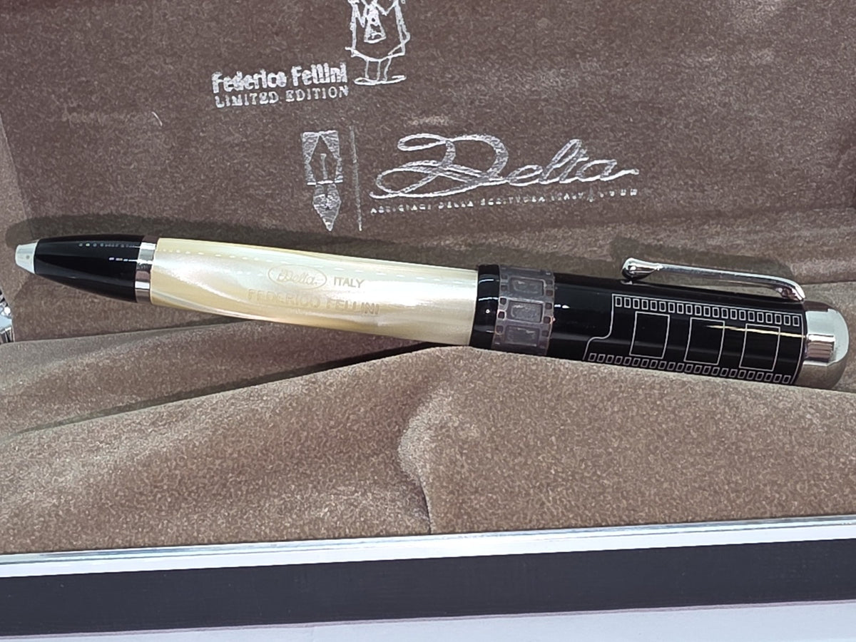 Delta Federico Fellini Limited Ball Point, Penna a Sfera, Kugelschreiber Rollerball