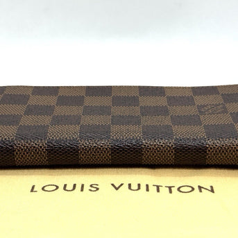 Louis Vuitton Portemonnaie Damen Zippy Slim Damier Ebene & Rose Ballerine 2017