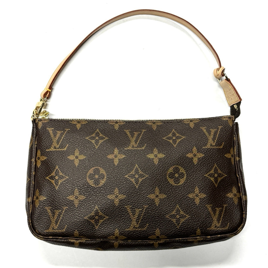 Louis Vuitton Pochette Accessoires Monogram Canvas Täschchen Clutch TOP Zustand