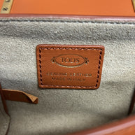 TOD’S TODS TSI MINI BAG MICRO ROR TERRACOTTA LEDER UMHÄNGETASCHE NEU