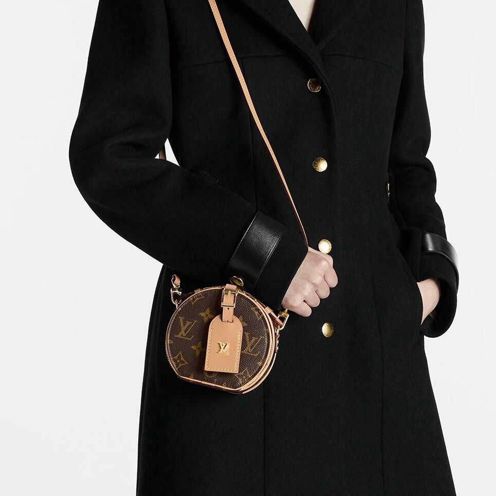 Louis Vuitton Mini Boîte Chapeau M44699 2way Monogram Umhängetasche