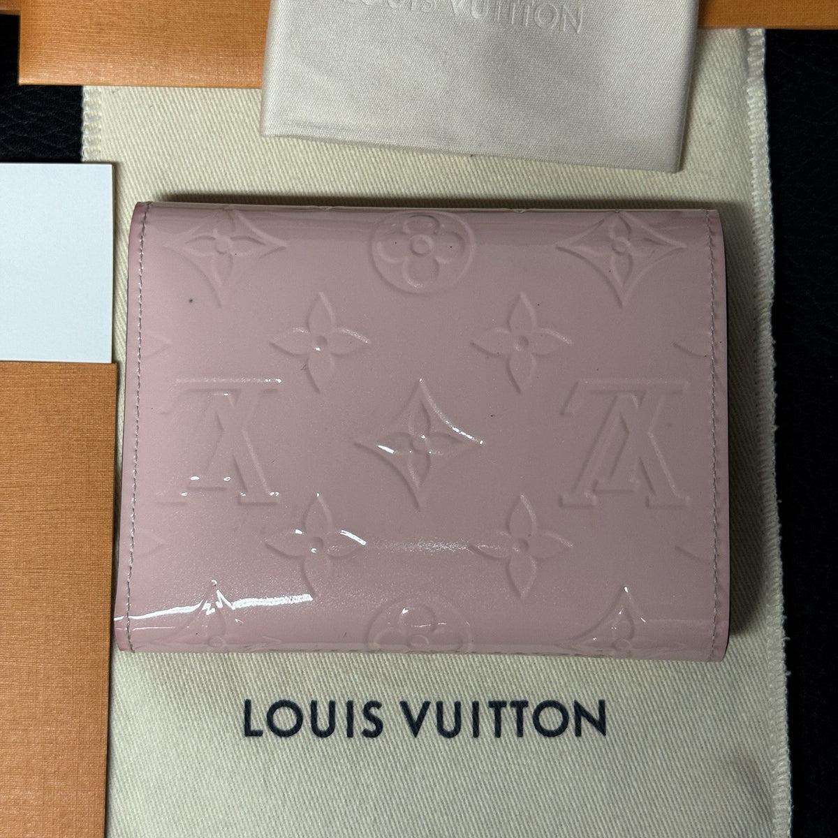 Louis Vuitton Victorine Geldbörse Vernis Rosa Rose Ballerine mit orig. Rechnung