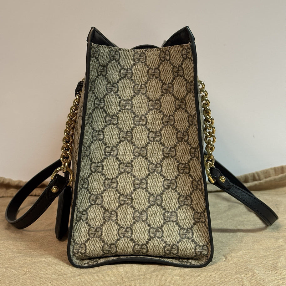 Gucci Padlock Shopper großes Modell (35cm) NP. 2.200€ GG Supreme TOP ZUSTAND