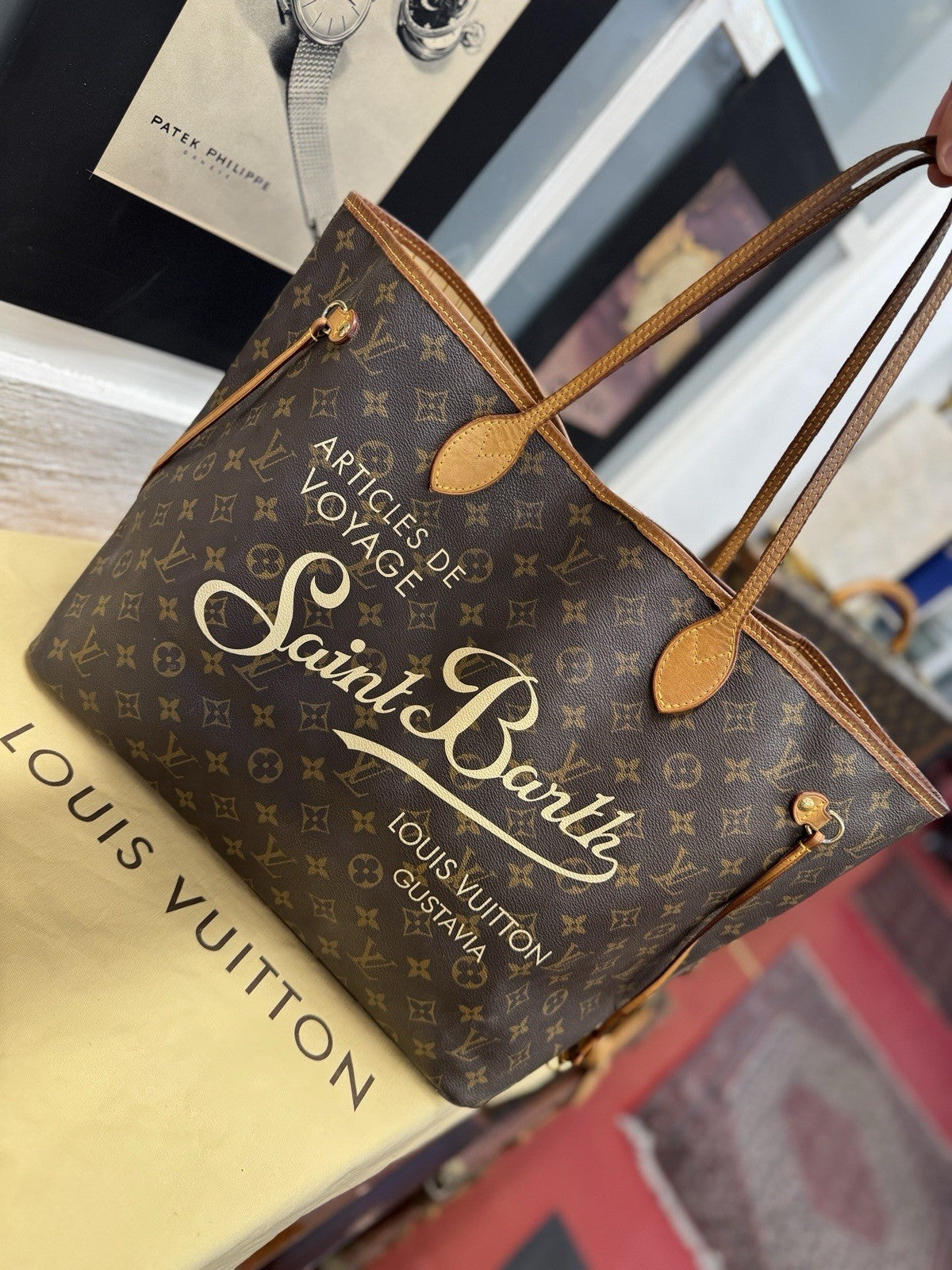 Louis Vuitton Neverfull GM St Saint Barth Monogram Shopper Limited Edition