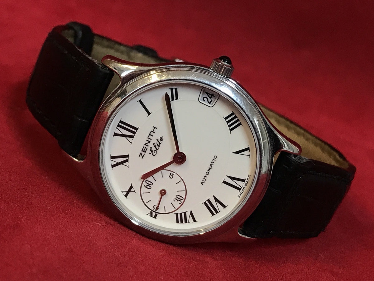 ZENITH elite Automatic Armbanduhr Automatik Stahl 31mm