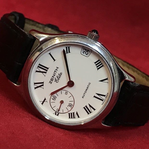 ZENITH elite Automatic Armbanduhr Automatik Stahl 31mm