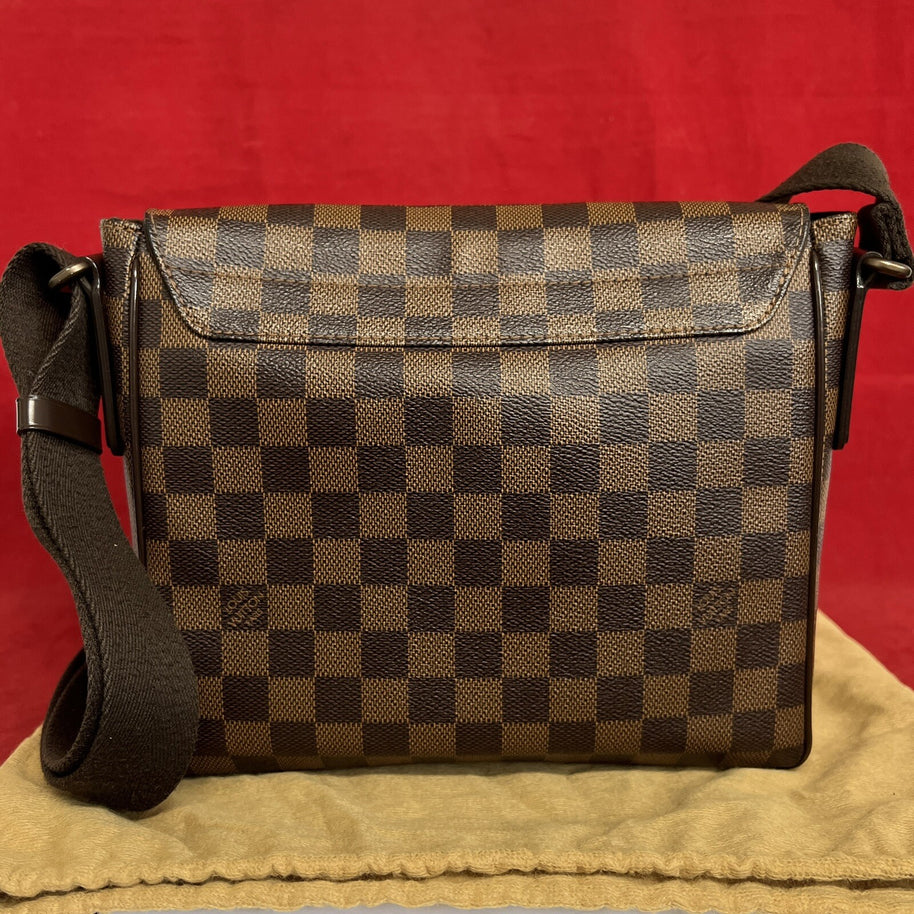 Louis Vuitton District PM Damier Ebene Messenger Umhängetasche 2013