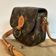 Louis Vuitton St Saint Cloud Bebe Mini Nano Crossbody Umhängetasche Monogram