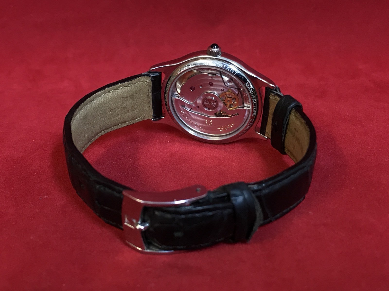 ZENITH elite Automatic Armbanduhr Automatik Stahl 31mm