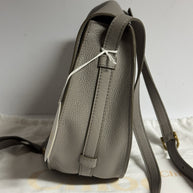 Chloé Marcie Medium Saddle Bag Cashmere Grey Umhängetasche Grau NEU