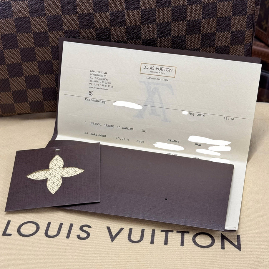 Louis Vuitton Speedy 30 Damier Ebene N41531