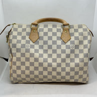 Louis Vuitton Speedy 30 Damier Azur 2012