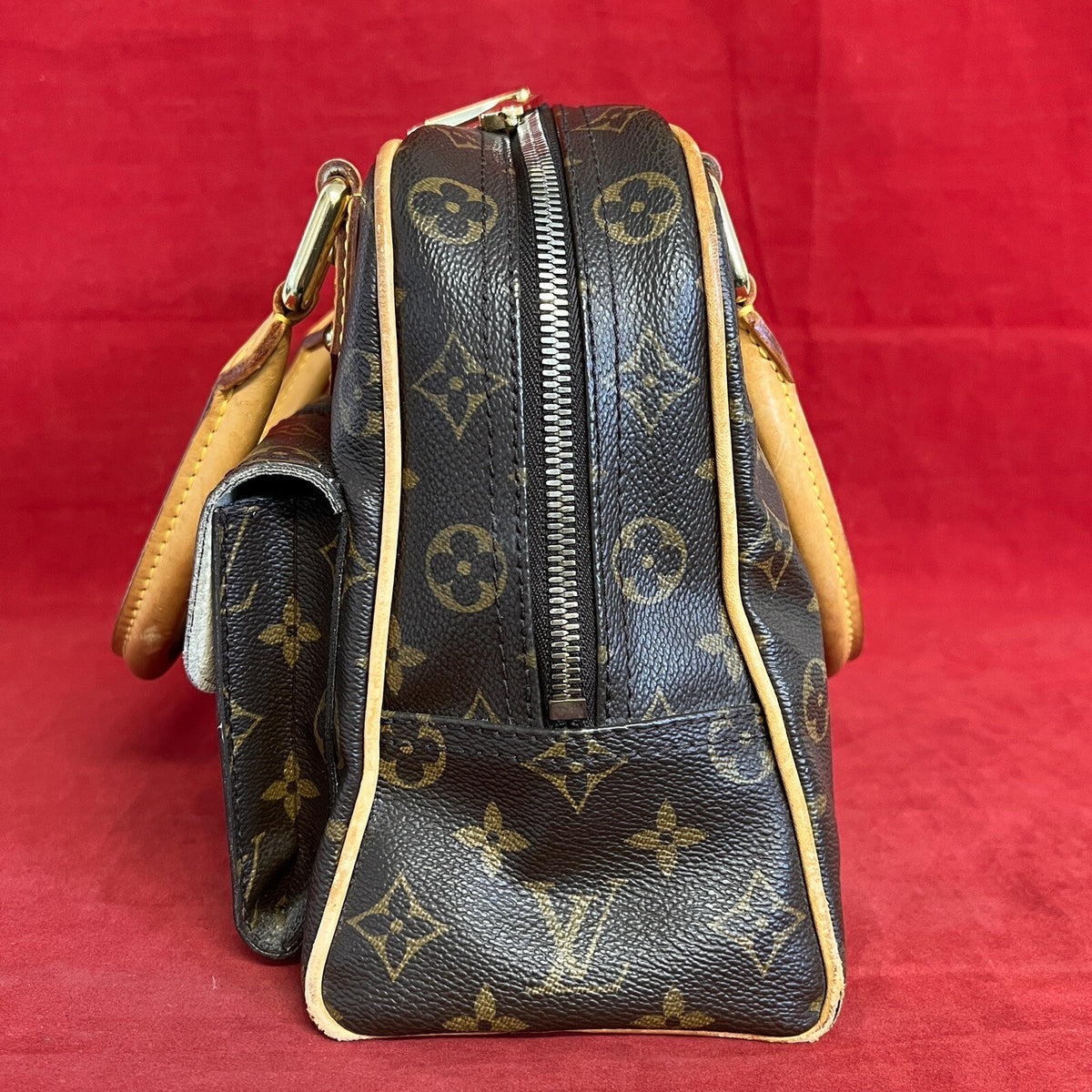 Louis Vuitton Manhattan PM Handtasche Monogram Canvas 2005
