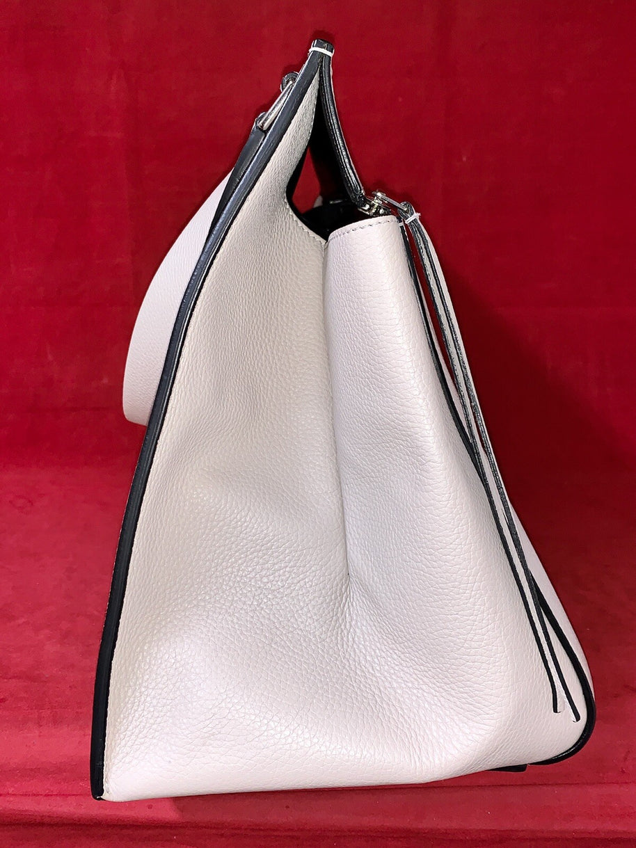 Celine Edge Tote Bag Light Taupe/Off white Kalbsleder Shopper Handtasche Luggage
