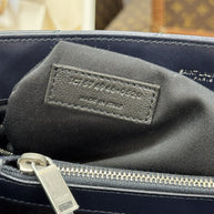 YSL Saint Laurent Loulou Medium Marine Blau Umhängetasche