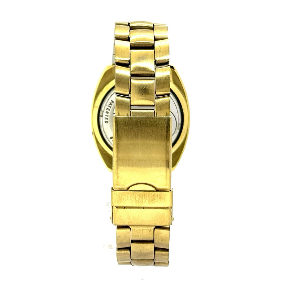 BULOVA ACCUTRON SPACEVIEW CAL. 214 QUARZ GOLD RETRO HERRENUHR SAMMLERSTÜCK