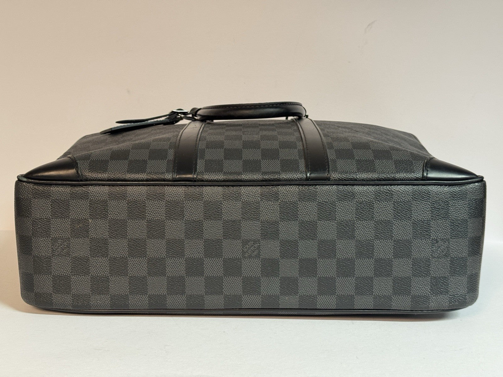 Louis Vuitton Porte Documents GM Damier Graphite große Herren Aktentasche 40cm