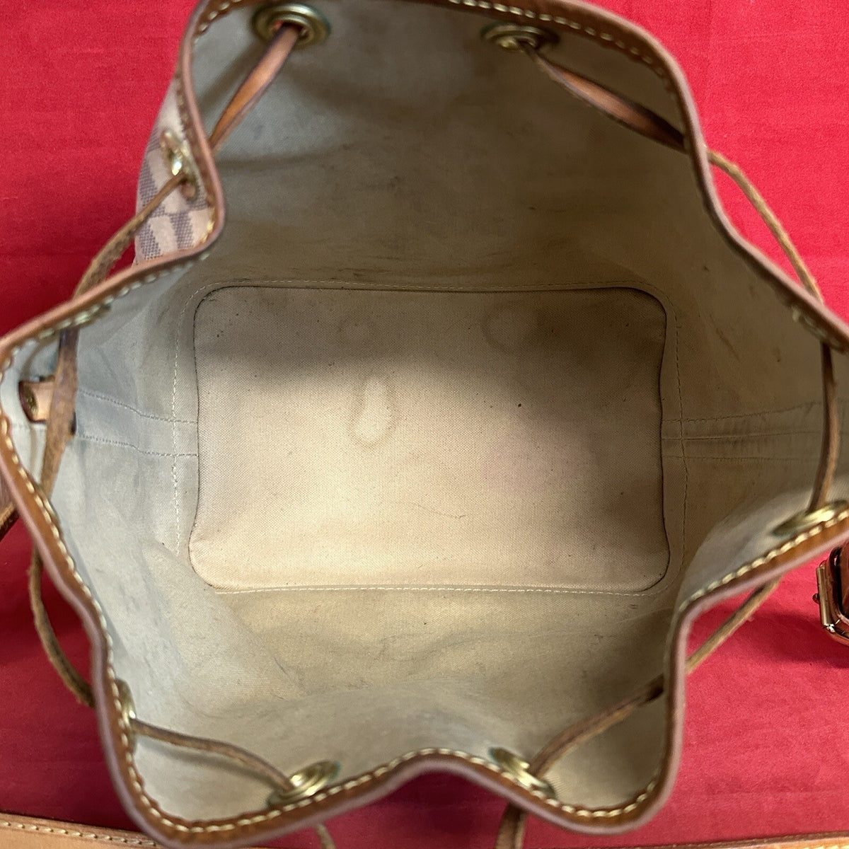 Louis Vuitton Noe BB Damier Azur Canvas Umhängetasche