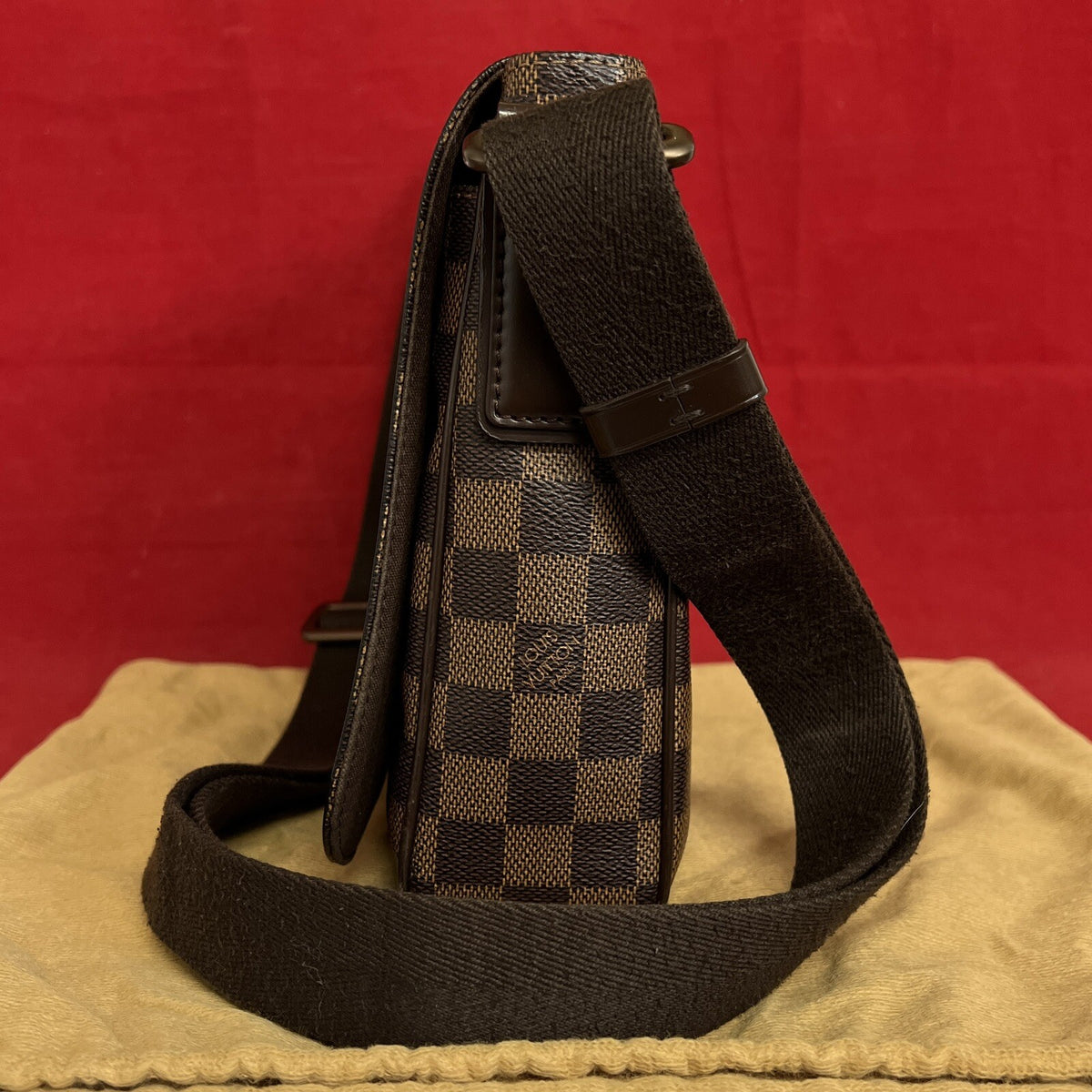 Louis Vuitton District PM Damier Ebene Messenger Umhängetasche 2013