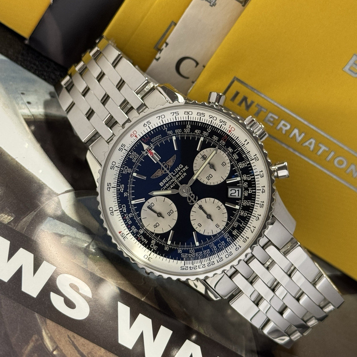 Breitling Navitimer A23322 Automatik Chronograph Stahl 41,8 mm