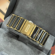 Rado Diastar Integral Jubile Keramik Schwarz Gold mit Diamanten 160.0282.3