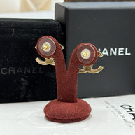Chanel A96502 CC Ohrringe Ohrclips Ohrstecker Gold