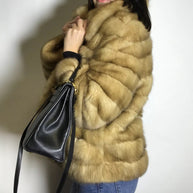 Traumhafte Gold Zobel Jacke by FEILITSCH Damen EU: 38 absolut neuwertig!