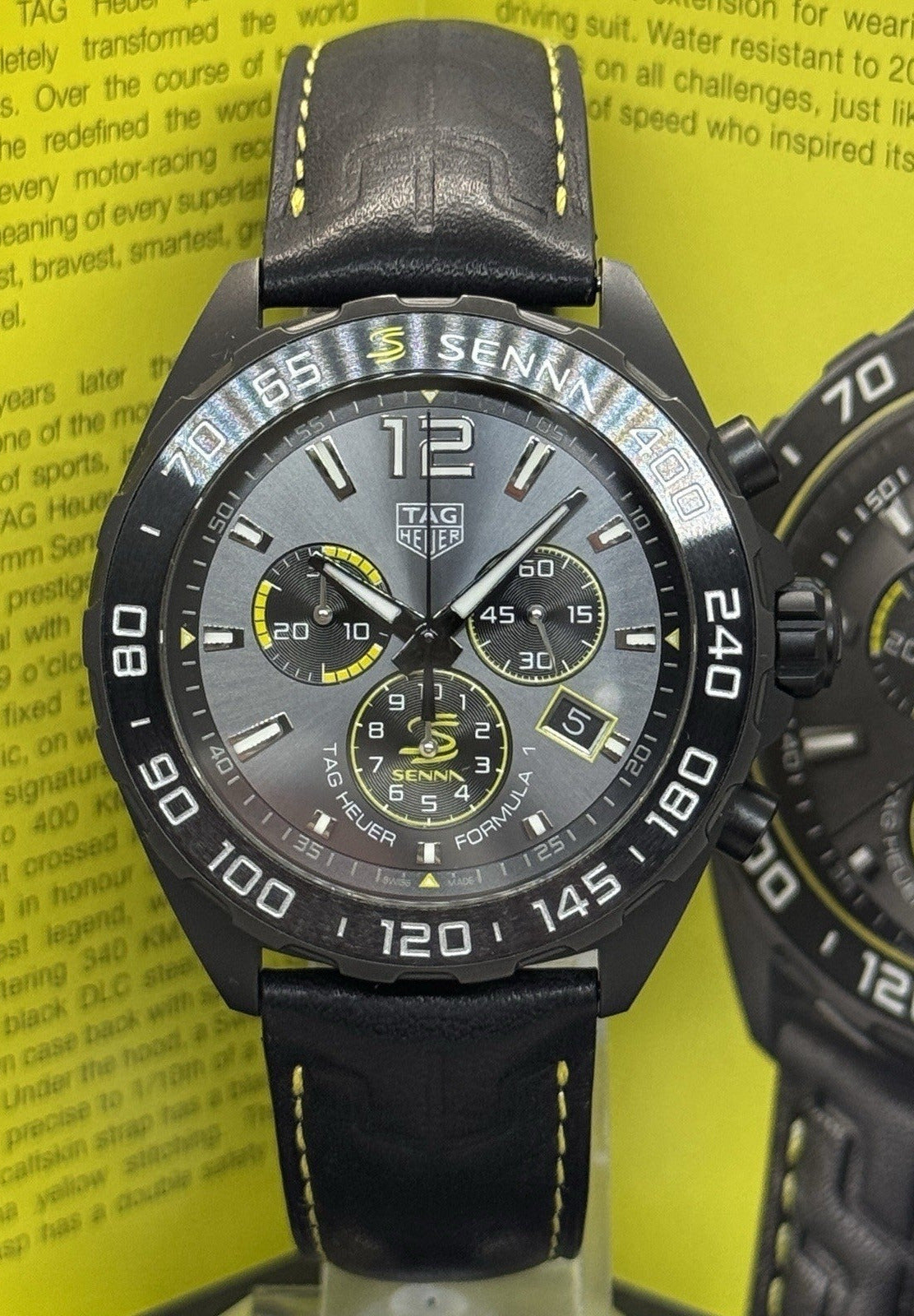 Tag Heuer Formula 1 X Senna Quarz Chronograph Special Edition CAZ101AJ.FC6487