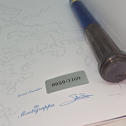 Montegrappa Classical Greece Silver Fountain Pen Limited M Nib Füllfederhalter