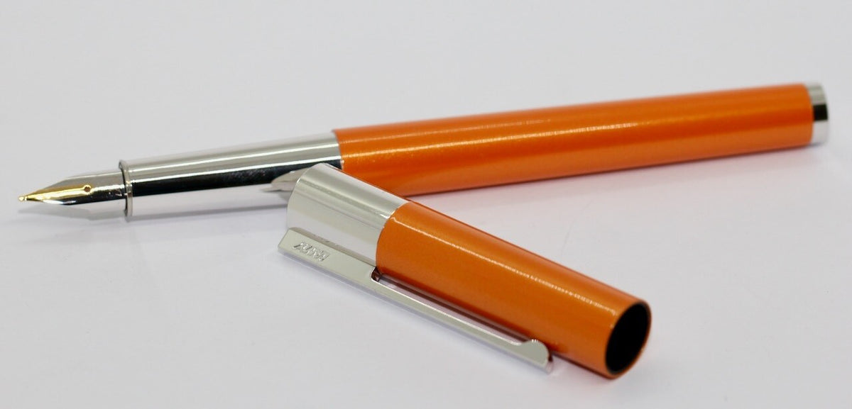 LAMY Füllfederhalter Scala Infinite Orange Limited Edition Fountain Pen Gold NEU