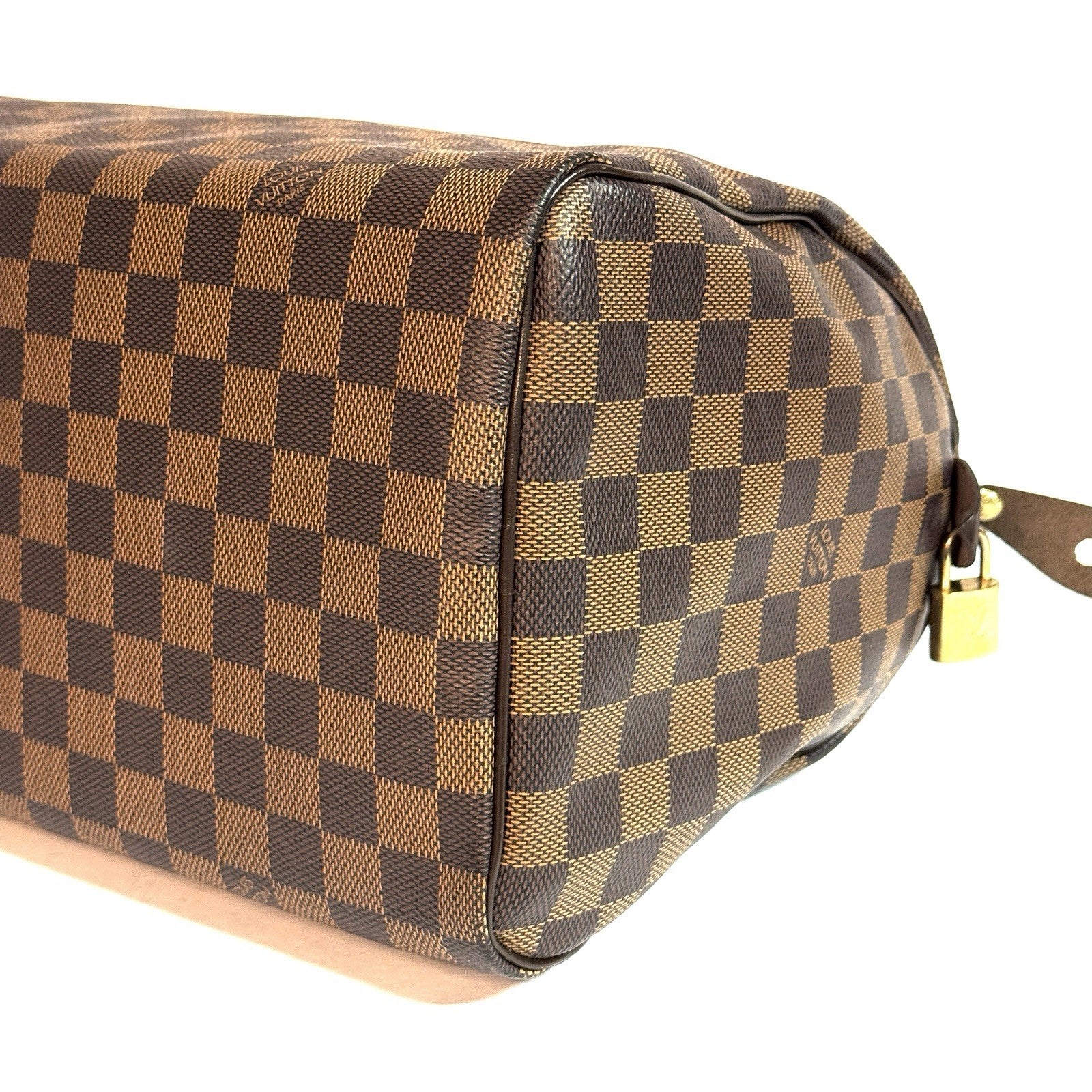 Louis Vuitton Speedy 30 Damier Ebene 2009 TOP Zustand (personalisiert)