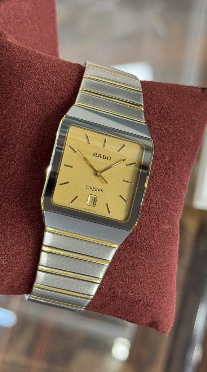 Rado Diastar Keramik Stahl Gold 129.0266.3