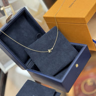 Louis Vuitton Idylle Blossom LV Halskette, Collier 18 Karat Gelbgold und Diamant