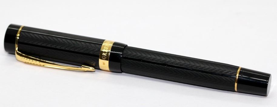Parker Duofold Greenwich Vintage Fountain Pen Füllfederhalter NEU