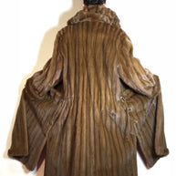 Wunderschöner langer Nerzmantel braun SAGA MINK by ROLF SCHULTE Gr. 42/44 Damen