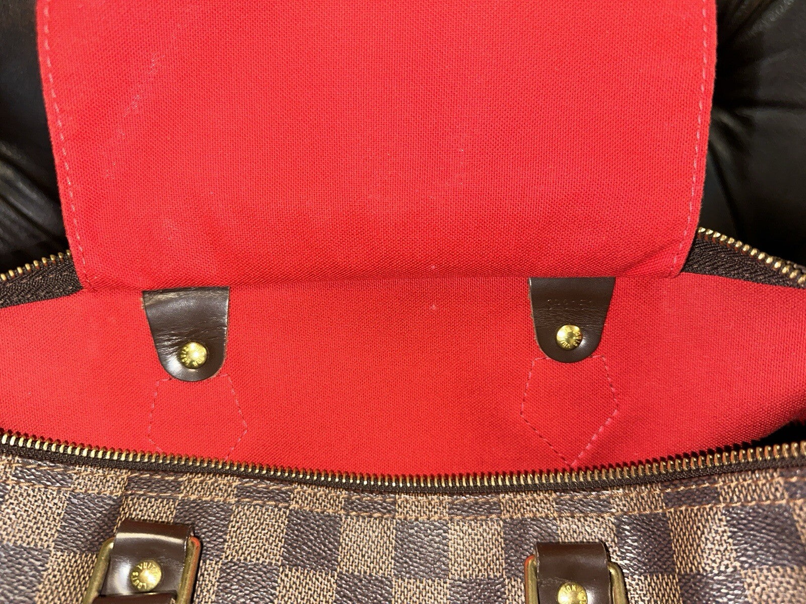 Louis Vuitton Speedy 35 Damier Ebene 2011 Top Zustand