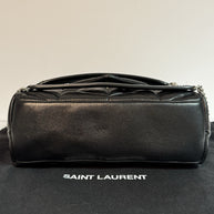 Saint Laurent Schultertasche Puffer Loulou Medium Schwarz Top Zustand