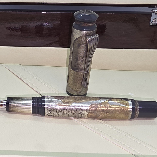 Montegrappa SOPHIA Fountain Pen Sterling Silver Limited M Nib Füllfederhalter