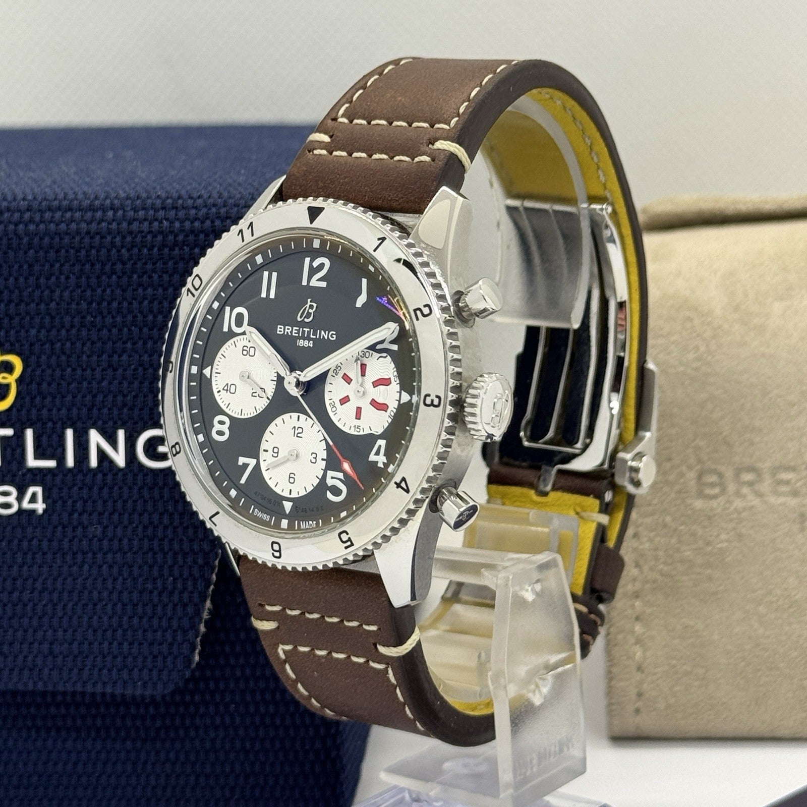 BREITLING CLASSIC AVI CHRONOGRAPH 42 CURTISS WARHAWK A233802A1L1X1