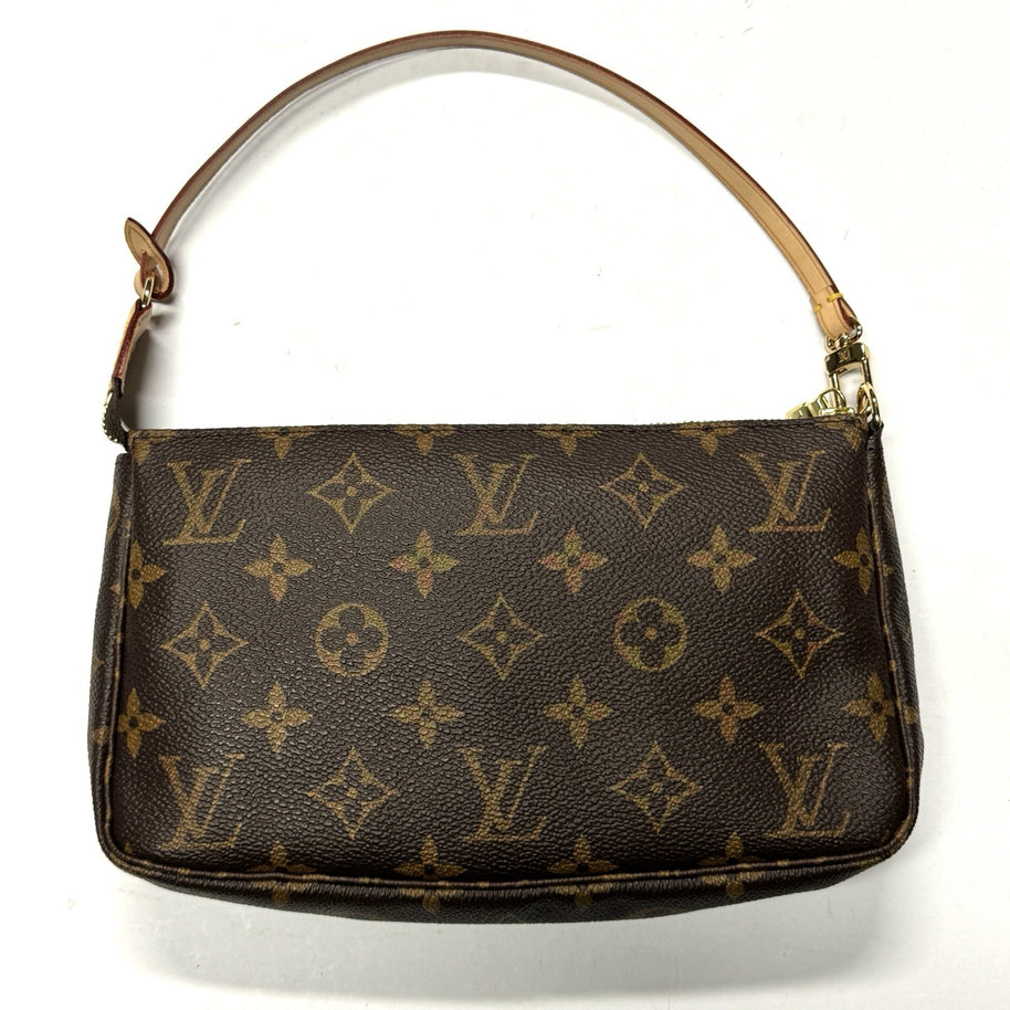 Louis Vuitton Pochette Accessoires Monogram Canvas Täschchen Clutch TOP Zustand
