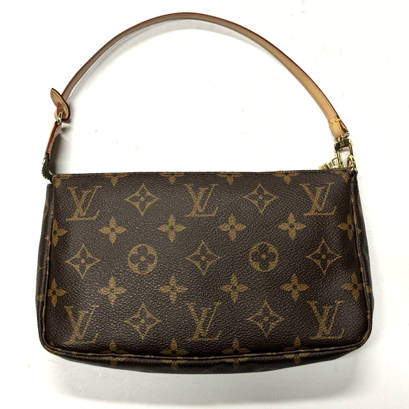Louis Vuitton Pochette Accessoires Monogram Canvas Täschchen Clutch TOP Zustand