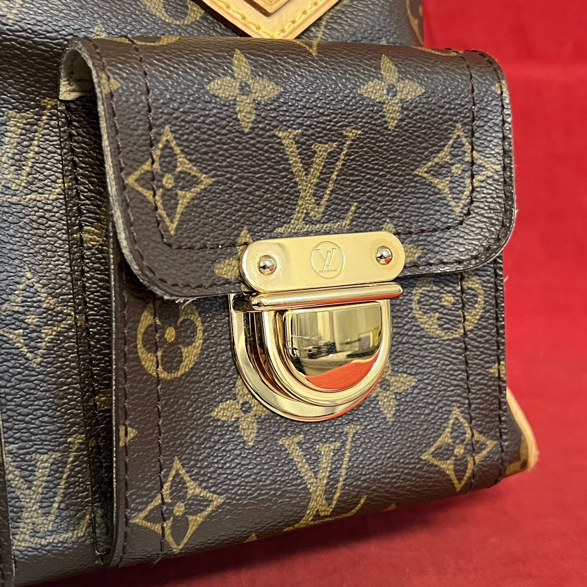 Louis Vuitton Manhattan PM Handtasche Monogram Canvas 2005