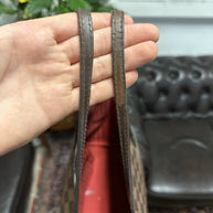 Louis Vuitton Neverfull GM Damier Ebene & Rot 2013 Shopper