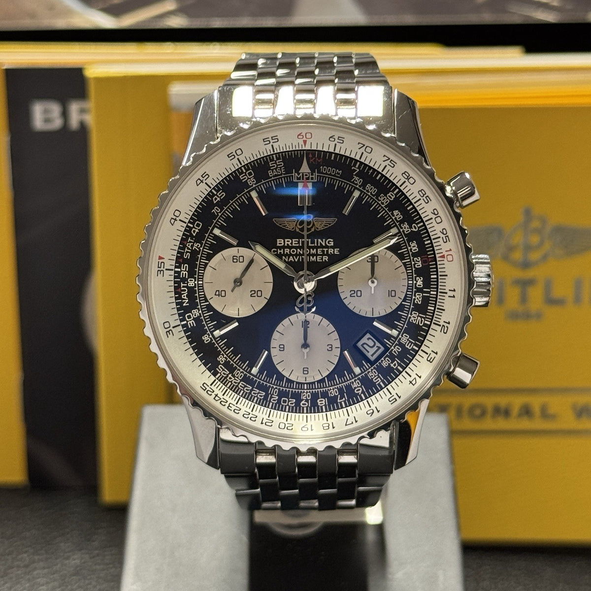 Breitling Navitimer A23322 Automatik Chronograph Stahl 41,8 mm