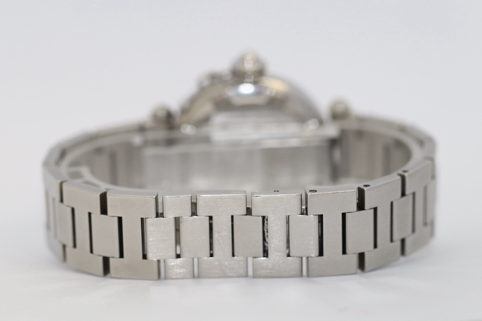 Cartier Pasha Date Automatic Stahl Medium 35mm Luxusuhr Fullset Ref. 2324